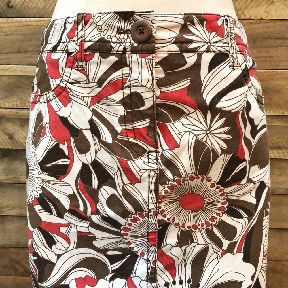 Ann Taylor, Loft printed skirt